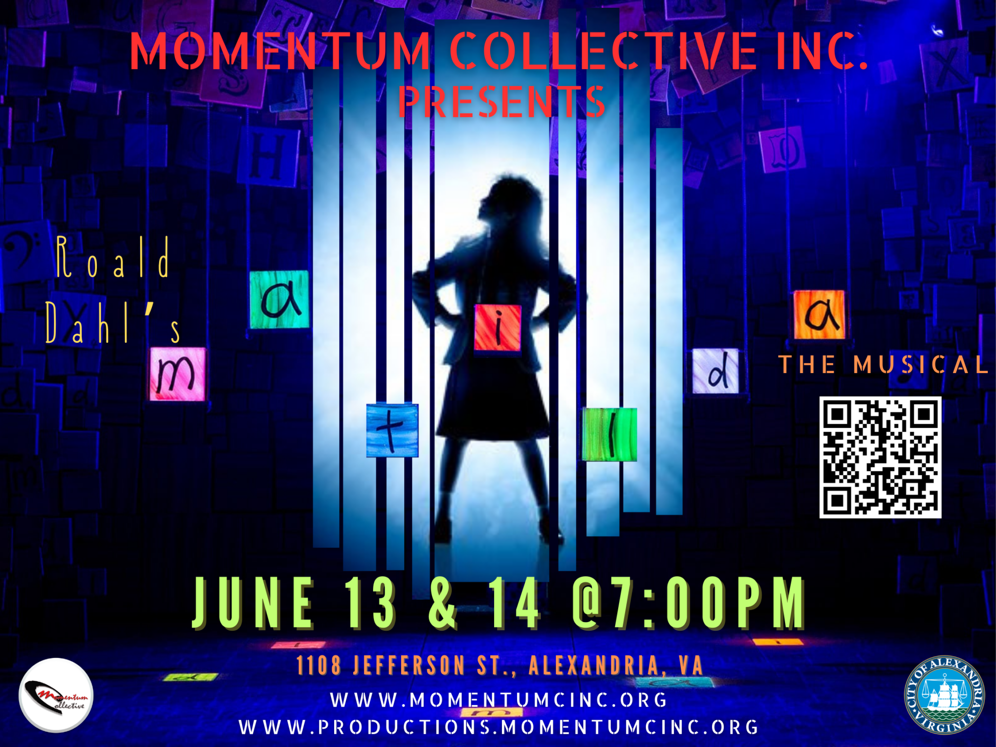 Matilda, the musical – MC Inc. Productions